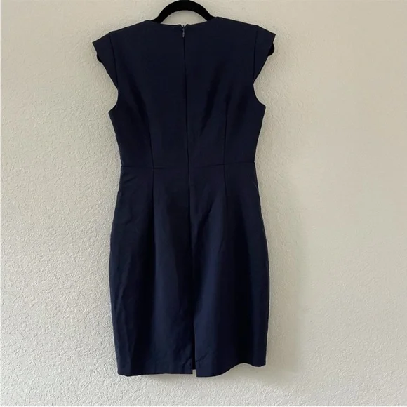 REISS Cap Sleeve Sheath Dress - Picture 8 of 8